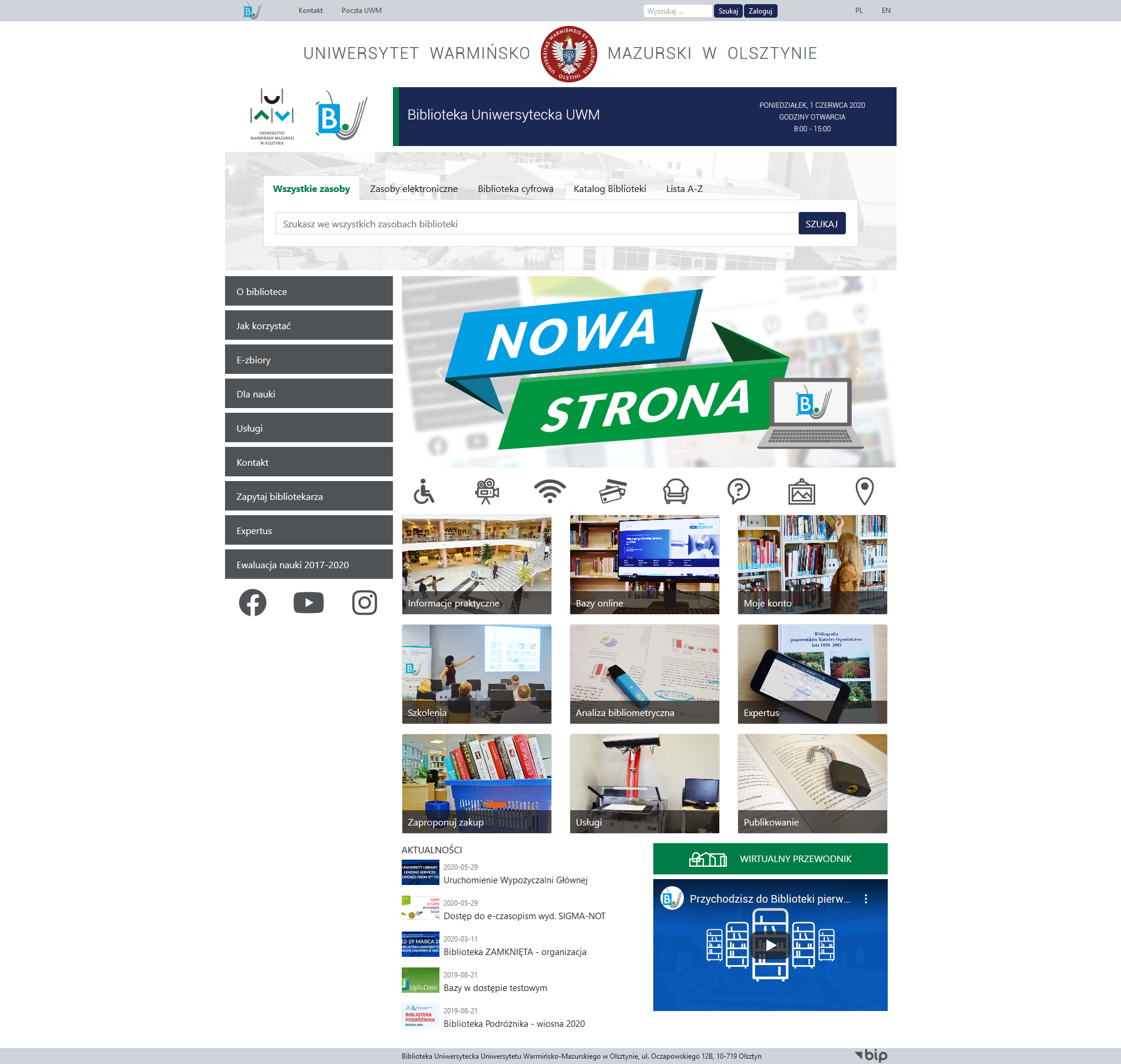nowa strona