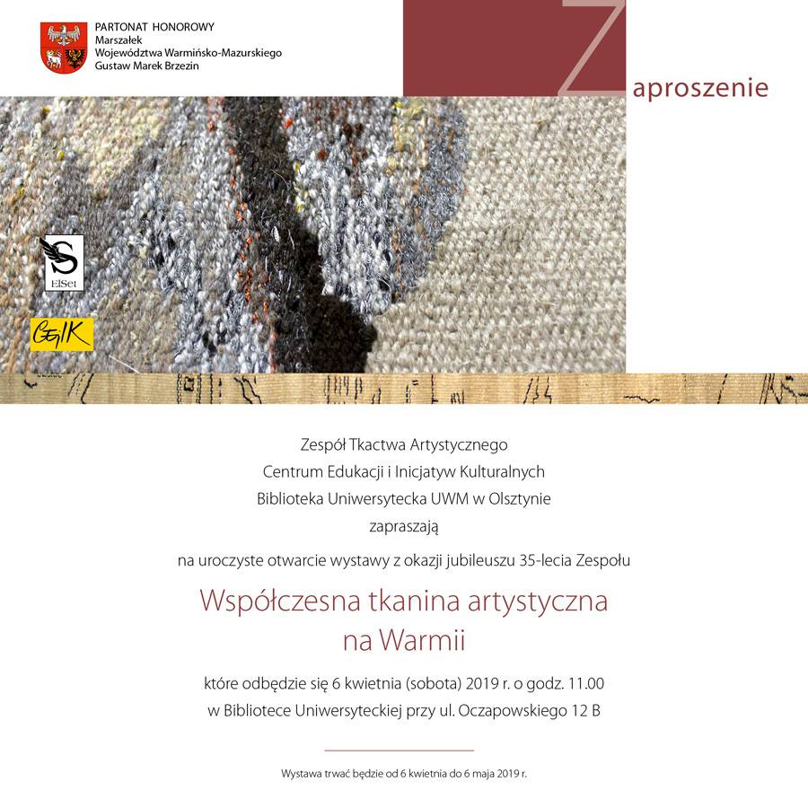 tkanina artystyczna - wystawa